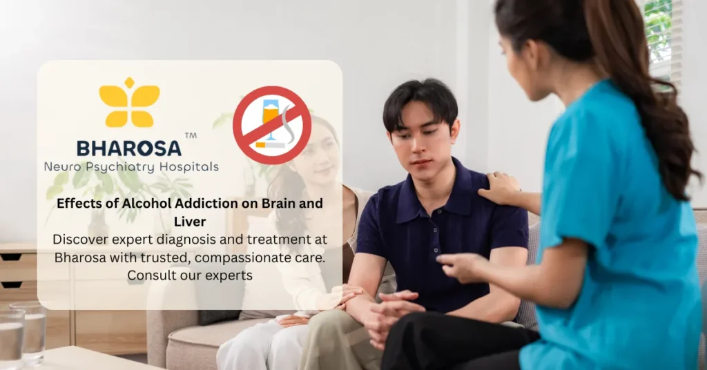 Effects of Alcohol Addiction on Brain and Liver in Hyderabad