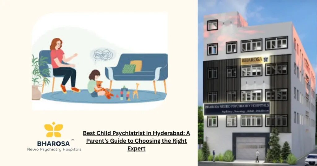 Best Child Psychiatrist in Hyderabad: A Parent’s Guide to Choosing the Right Expert 5 Best child psychiatrist in Hyderabad consulting with a young patient