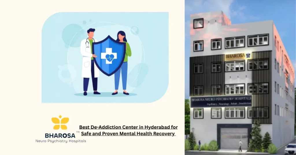 Psychiatric counselling session at the Best De-Addiction Center in Hyderabad