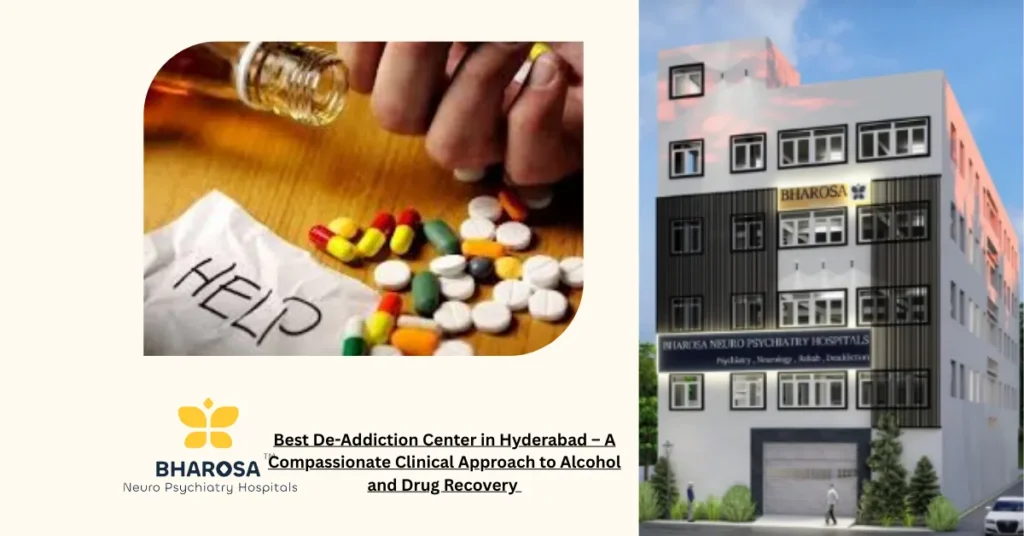 Best De-Addiction Center in Hyderabad providing expert psychiatric consultation
