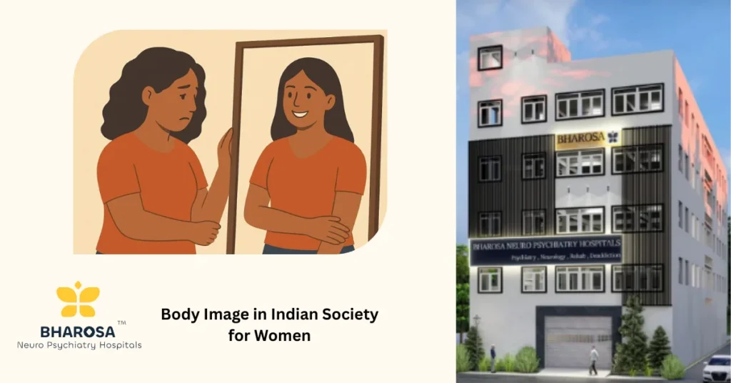 body image in Indian society for women mental health
