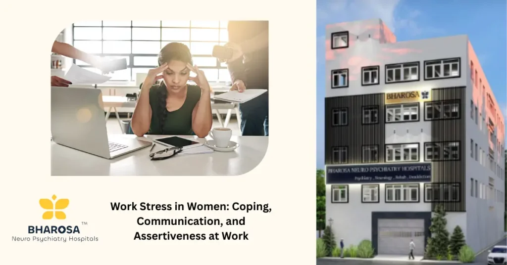 work stress in women mental health