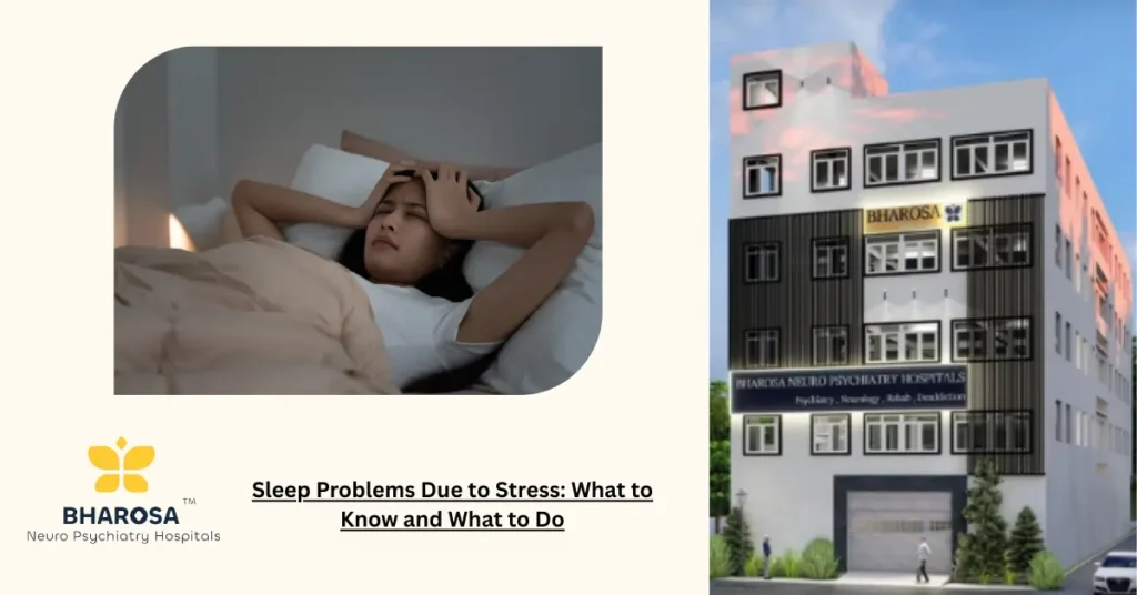 sleep problems due to stress explained by psychiatrists in Hyderabad