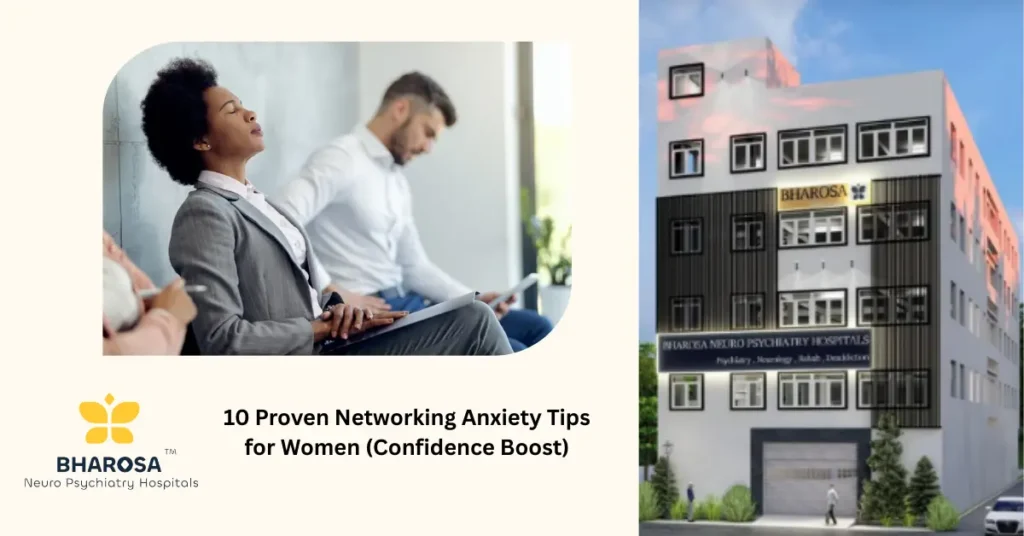 networking anxiety in women tips