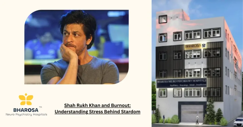 Shah Rukh Khan and Burnout awareness and mental health behind stardom