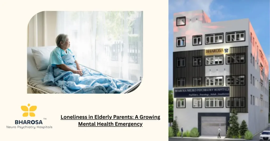 Loneliness in elderly parents affects mental health and emotional well-being