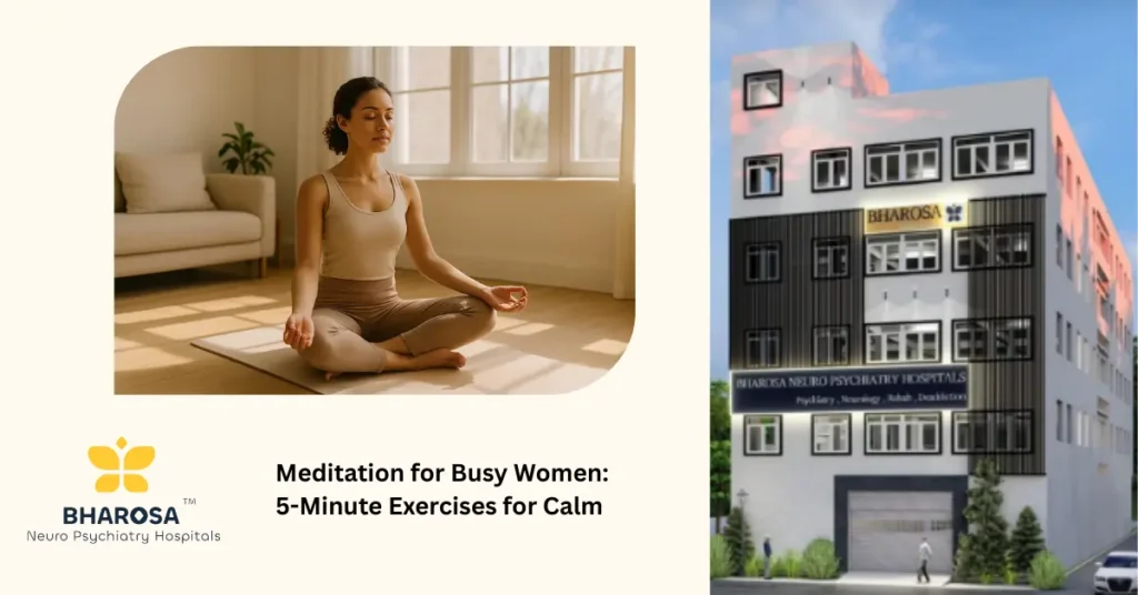 meditation for busy women 5-minute exercises