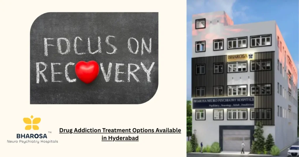 Drug addiction treatment options in Hyderabad offering structured recovery