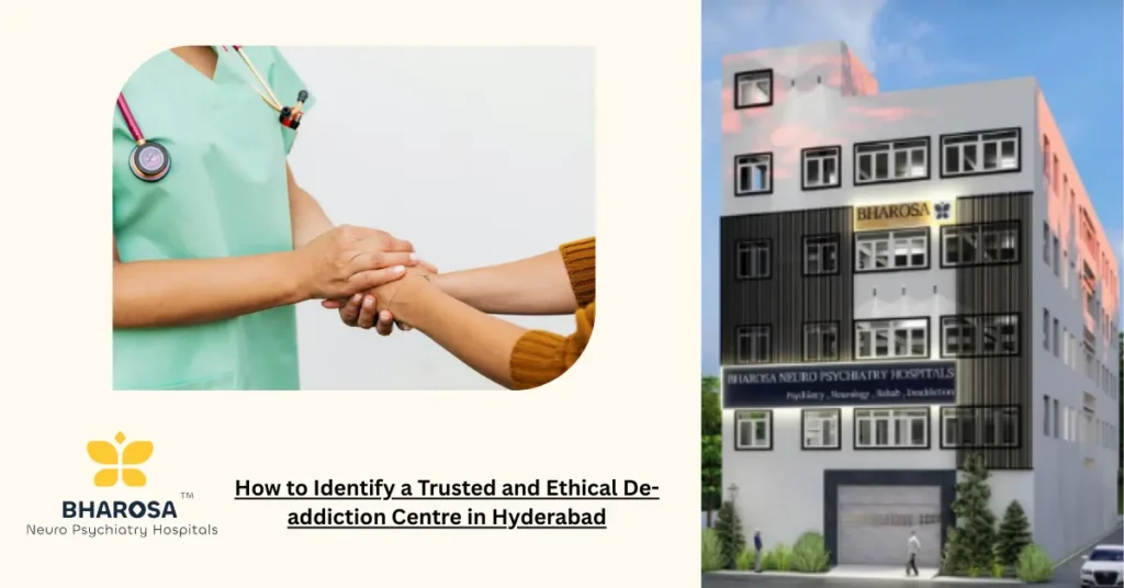 trusted and ethical de-addiction centre in Hyderabad offering compassionate care