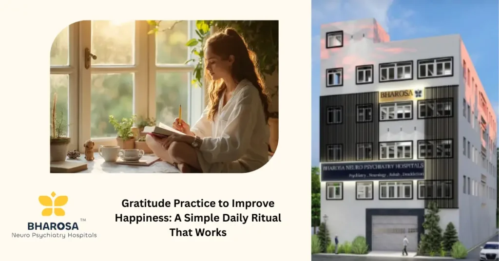 gratitude practice to improve happiness daily ritual