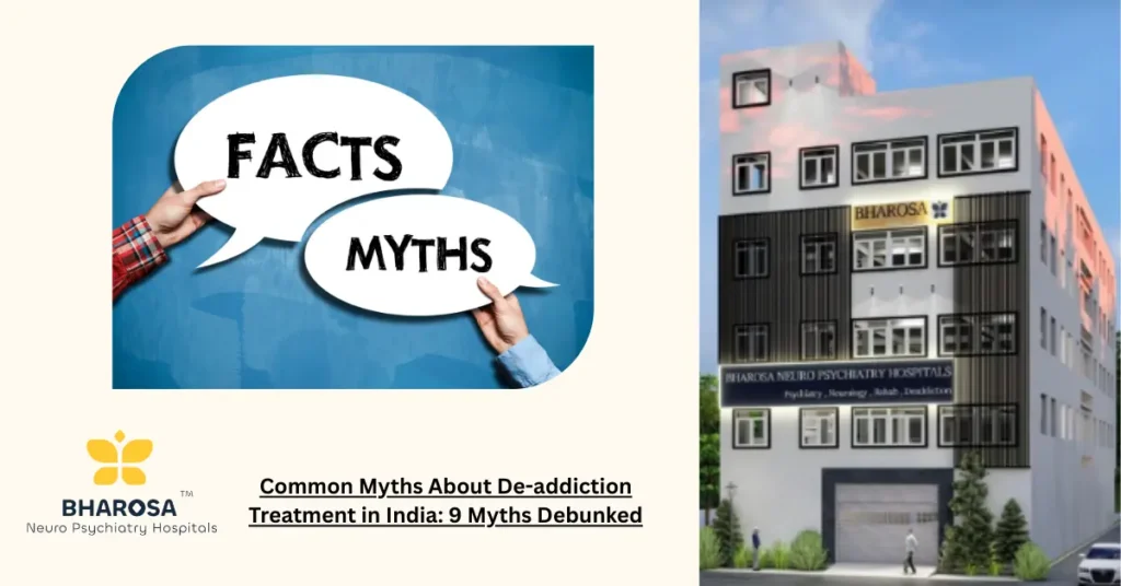 Common Myths About De-addiction Treatment in India
