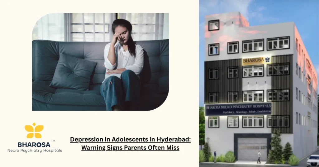 Depression in Adolescents in Hyderabad explained with warning signs and treatment guidance