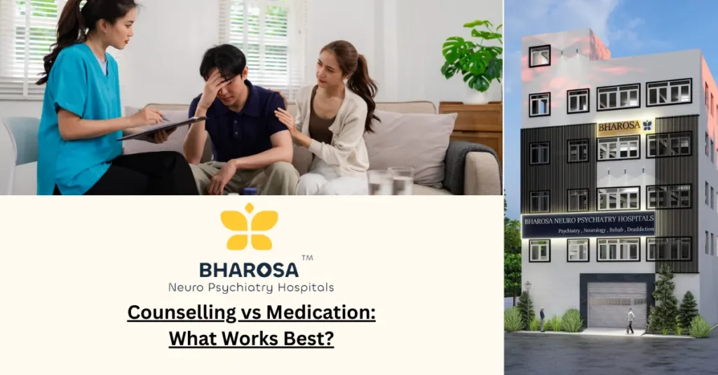 Counselling vs Medication