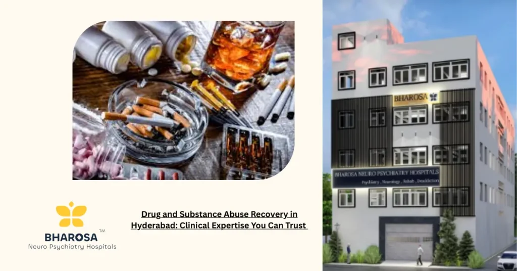 Drug and Substance Abuse Recovery in Hyderabad: Clinical Expertise You Can Trust 9 Drug and Substance Abuse Recovery in Hyderabad at Bharosa Hospitals expert consultation setup