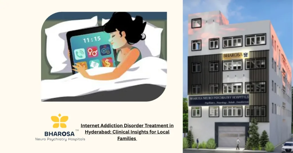 Internet Addiction Disorder Treatment in Hyderabad: Clinical Insights for Local Families 3 Clinical session for Internet Addiction Disorder Treatment in Hyderabad