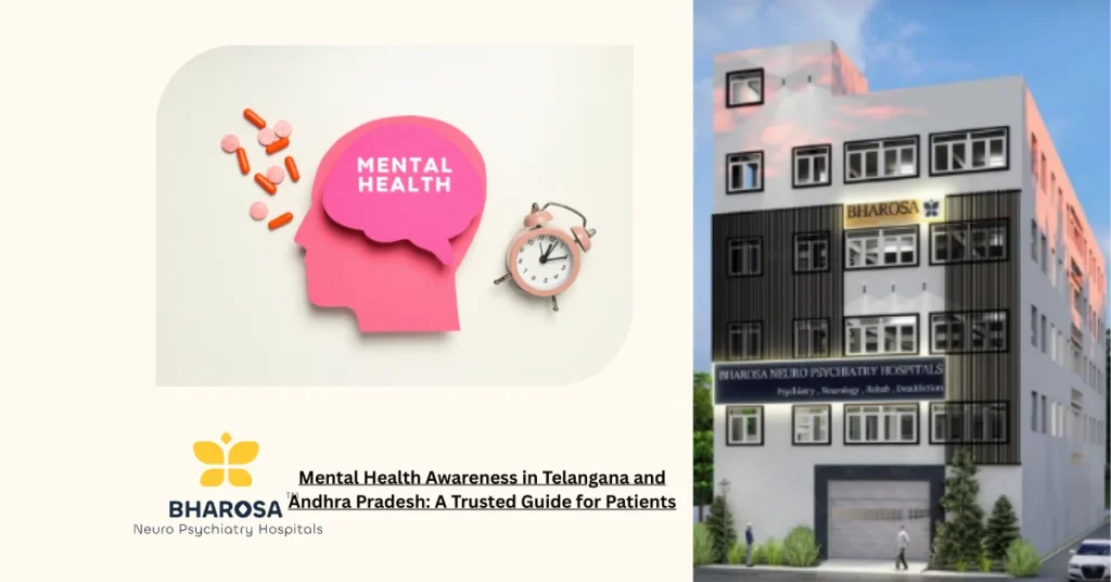 Mental Health Awareness in Telangana and Andhra Pradesh: A Trusted Guide for Patients 3 Mental Health Awareness in Telangana and Andhra Pradesh counseling session in hospital