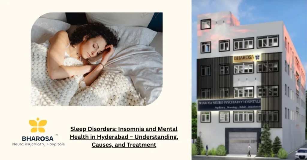 Sleep Disorders: Insomnia and Mental Health in Hyderabad patient awake at night_