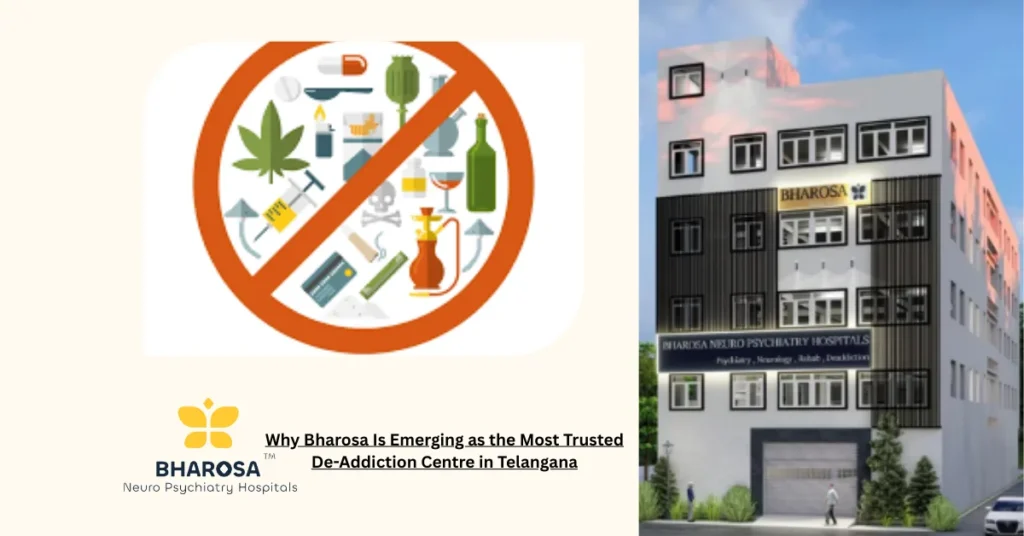 Why Bharosa Is Emerging as the Most Trusted De-Addiction Centre in Telangana 1 Trusted psychiatrist during rehabilitation at the most trusted de-addiction centre in Telangana.
