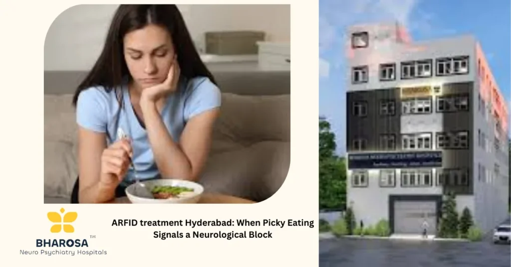 ARFID treatment Hyderabad: When Picky Eating Signals a Neurological Block 3 ARFID treatment Hyderabad child psychiatry sensory food therapy session