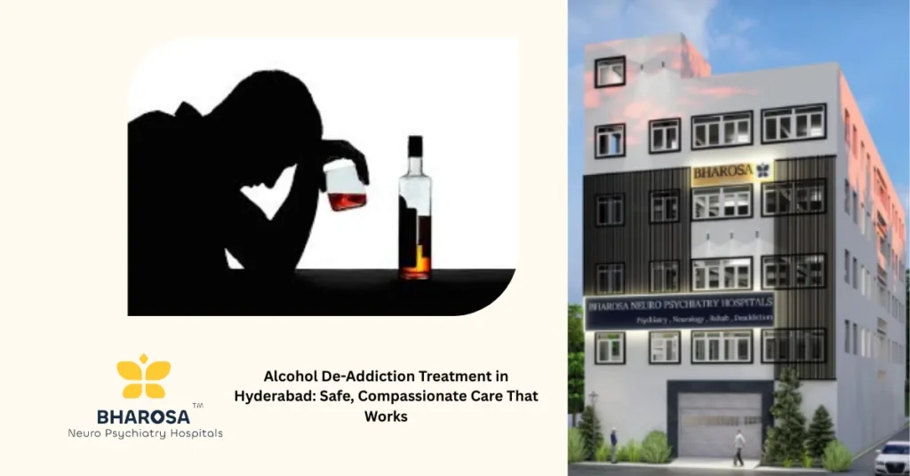 Alcohol De-Addiction Treatment in Hyderabad patient counselling session