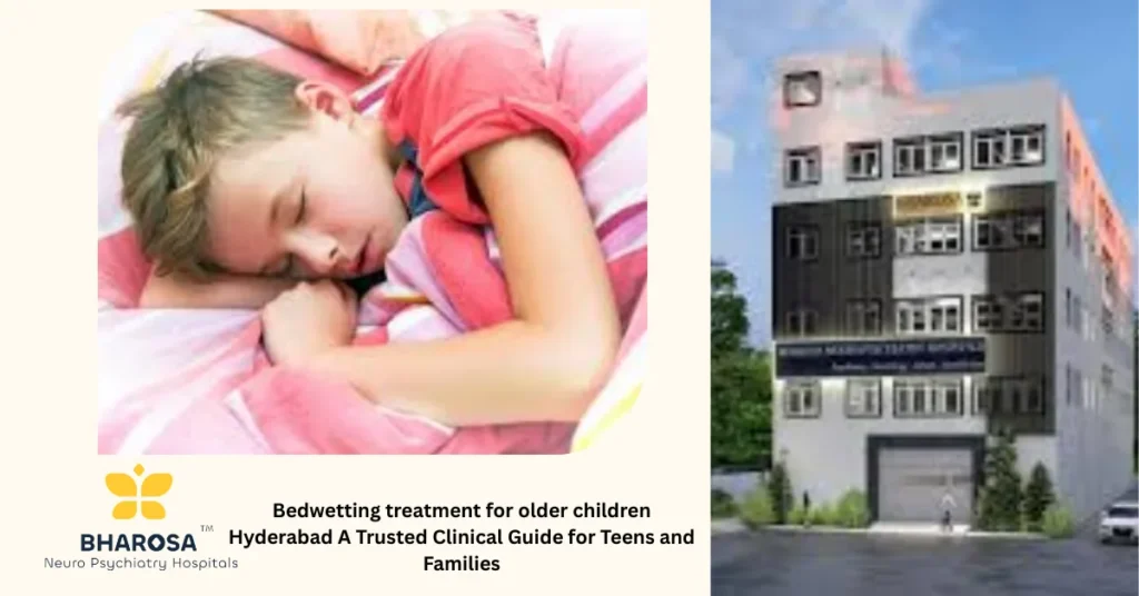 Bedwetting treatment for older children Hyderabad compassionate family support image