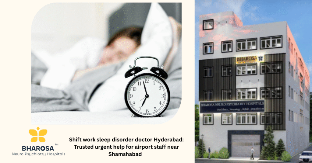 Shift work sleep disorder doctor Hyderabad