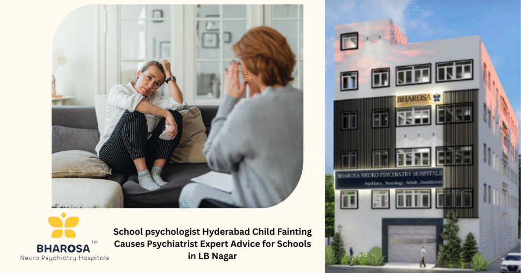 School psychologist Hyderabad Child Fainting Causes Psychiatrist