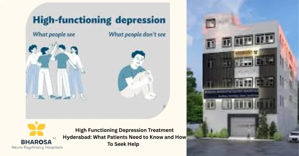 High Functioning Depression Treatment Hyderabad: What Patients Need to Know and How To Seek Help  1 Young professional Hyderabad office setting seeking high functioning depression treatment Hyderabad