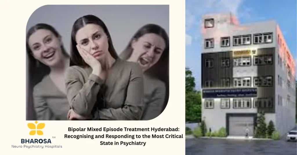 Bipolar Mixed Episode Treatment Hyderabad: Recognising and Responding to the Most Critical State in Psychiatry 3 Compassionate psychiatrist consulting for Bipolar Mixed Episode Treatment Hyderabad