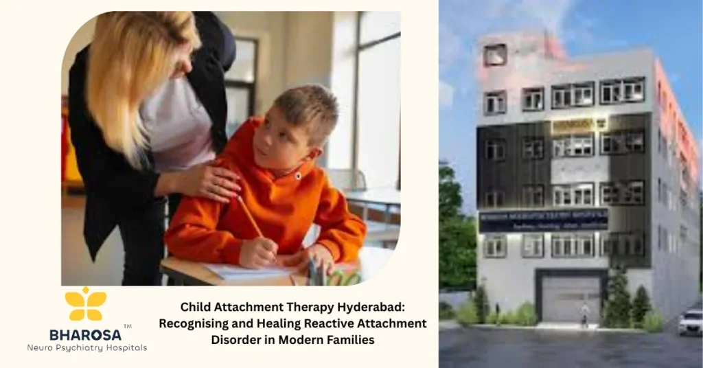 Child attachment therapy Hyderabad nurturing session at Bharosa Neuro-Psychiatry Hospitals