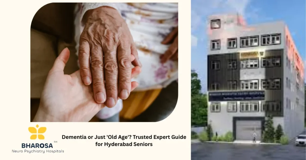 Dementia or Just ‘Old Age’? Trusted Expert Guide for Hyderabad Seniors 5 Dementia or Just 'Old Age'? Trusted Expert Guide for Hyderabad Seniors showing consultation at Bharosa Neuro-Psychiatry Hospitals.
