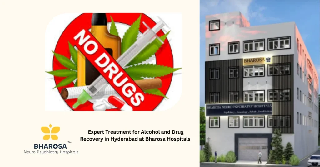 Expert Treatment for Alcohol and Drug Recovery in Hyderabad at Bharosa Hospitals 1 Alcohol and Drug Recovery in Hyderabad with therapy at Bharosa Hospitals