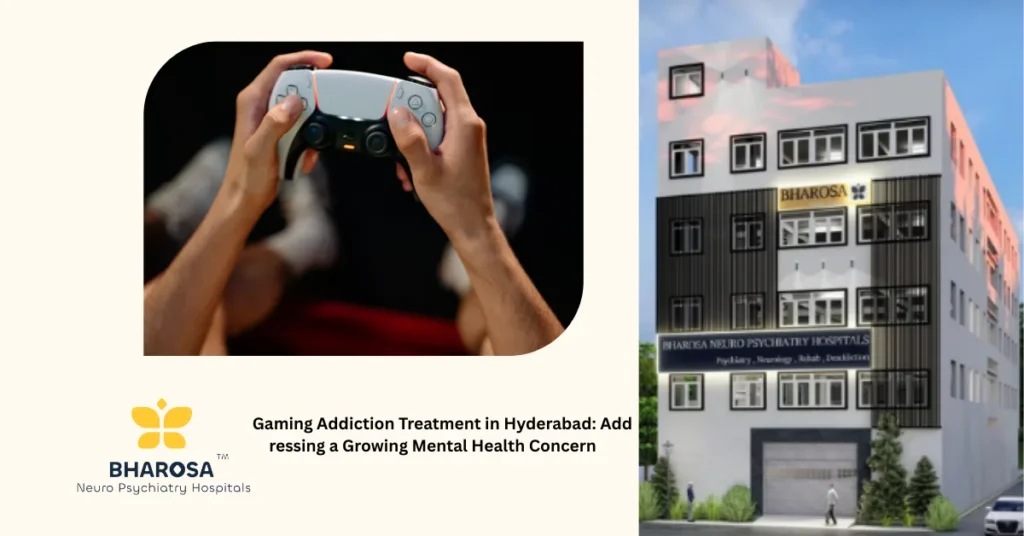 Clinical session for Gaming Addiction Treatment in Hyderabad at Bharosa Hospitals