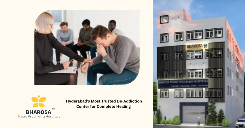 Counseling session at Hyderabad’s Most Trusted De-Addiction Center for Complete Healing
