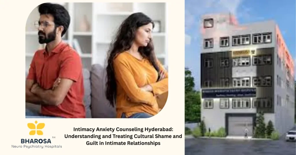 Couple in Hyderabad receiving Intimacy Anxiety Counseling Hyderabad with trusted psychiatrist