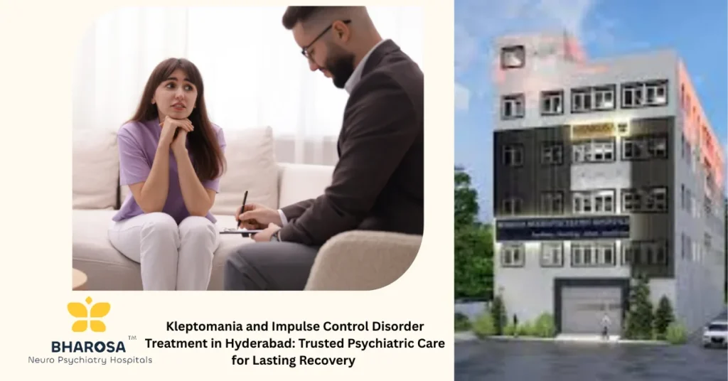 Kleptomania and Impulse Control Disorder Treatment in Hyderabad psychiatrist consulting patient