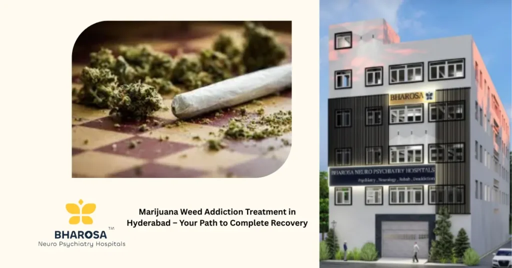 Compassionate psychiatrist offering Marijuana Weed Addiction Treatment in Hyderabad