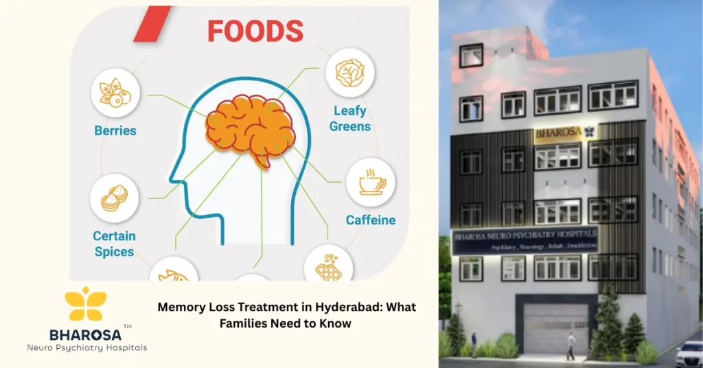Geriatric care session during memory loss treatment in Hyderabad
