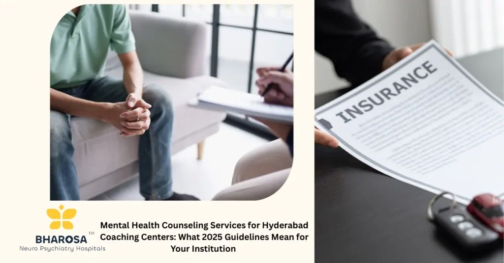 Mental Health Counseling Services for Hyderabad Coaching Centers: What 2025 Guidelines Mean for Your Institution 3 Mental Health Counseling Services for Hyderabad Coaching Centers provided by Bharosa expert psychiatrist in a trusted teaching environment.