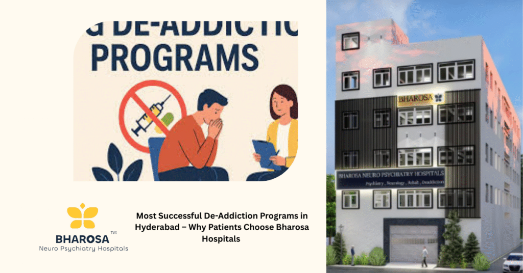 Most Successful De-Addiction Programs in Hyderabad – Why Patients Choose Bharosa Hospitals 9 Most-Successful-De-Addiction