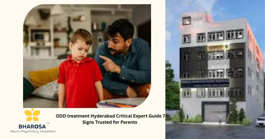 ODD treatment Hyderabad Critical Expert Guide family counseling session at Bharosa Hospitals