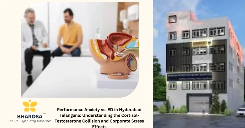 Performance Anxiety vs. ED in Hyderabad Telangana: Understanding the Cortisol-Testosterone Collision and Corporate Stress Effects 5 Performance Anxiety vs. ED in Hyderabad Telangana modern clinical consultation image