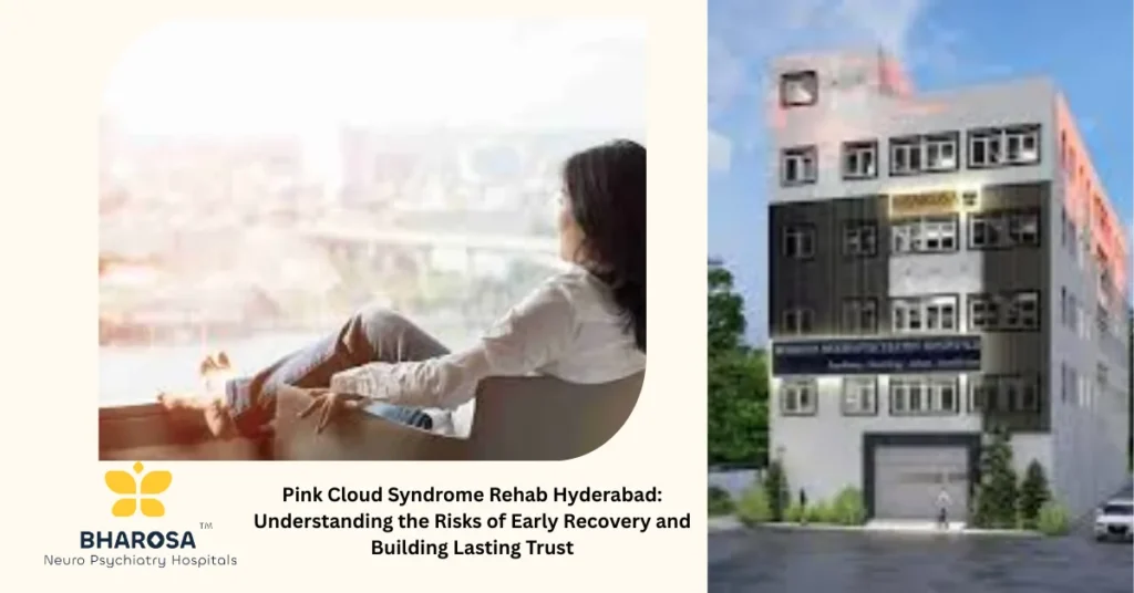 Pink Cloud Syndrome Rehab Hyderabad: Understanding the Risks of Early Recovery and Building Lasting Trust 3 Family consultation about Pink Cloud Syndrome Rehab Hyderabad at Bharosa Neuro-Psychiatry Hospitals