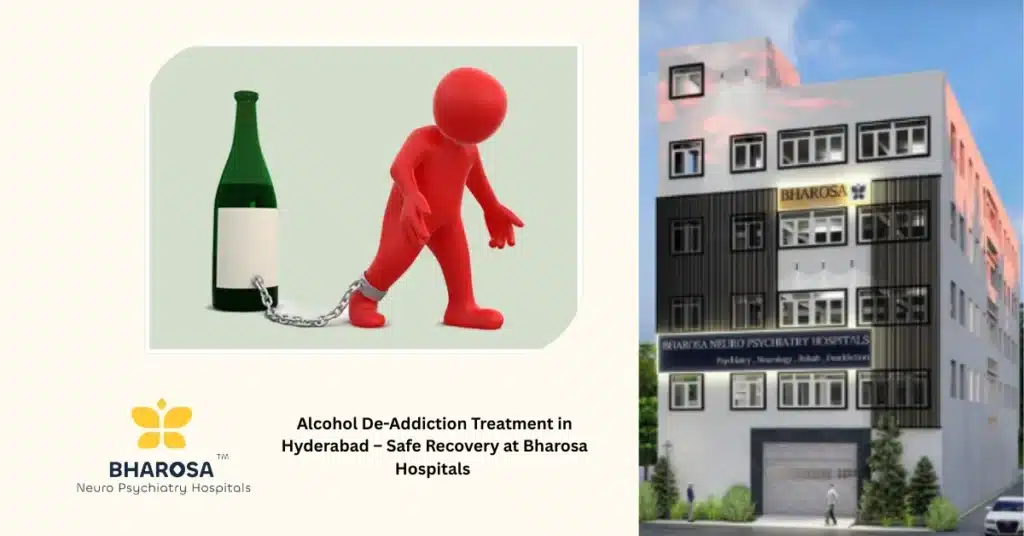 Psychiatrist consulting for Alcohol De-Addiction Treatment in Hyderabad