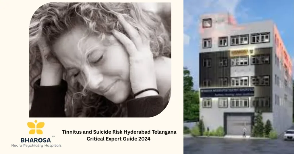 Doctor consulting tinnitus and suicide risk Hyderabad Telangana Critical Expert Guide 2024 patient in trusted hospital setting