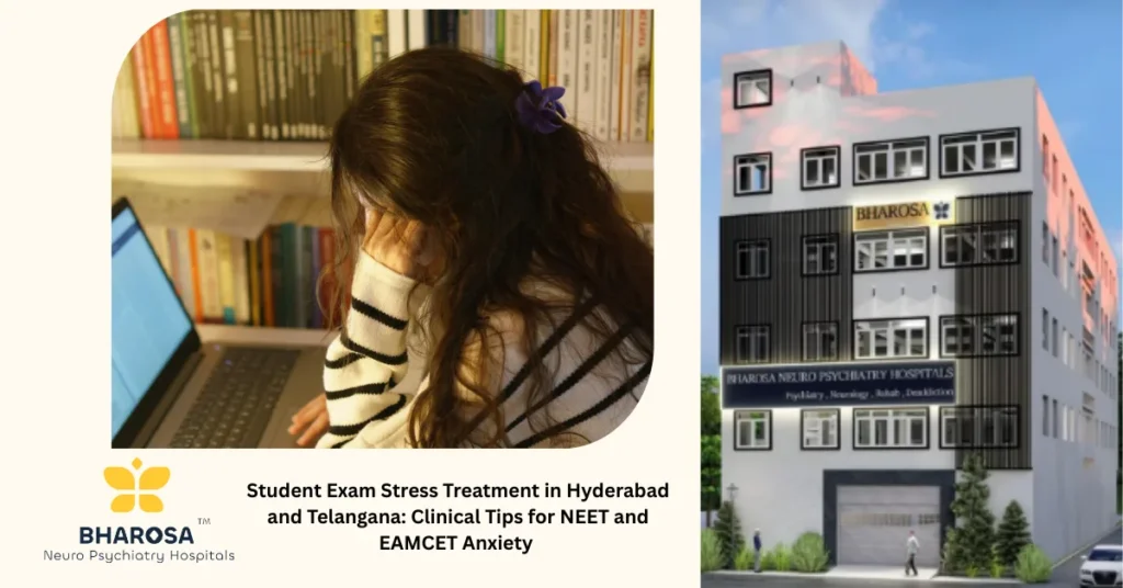 Student exam stress treatment in Hyderabad and Telangana