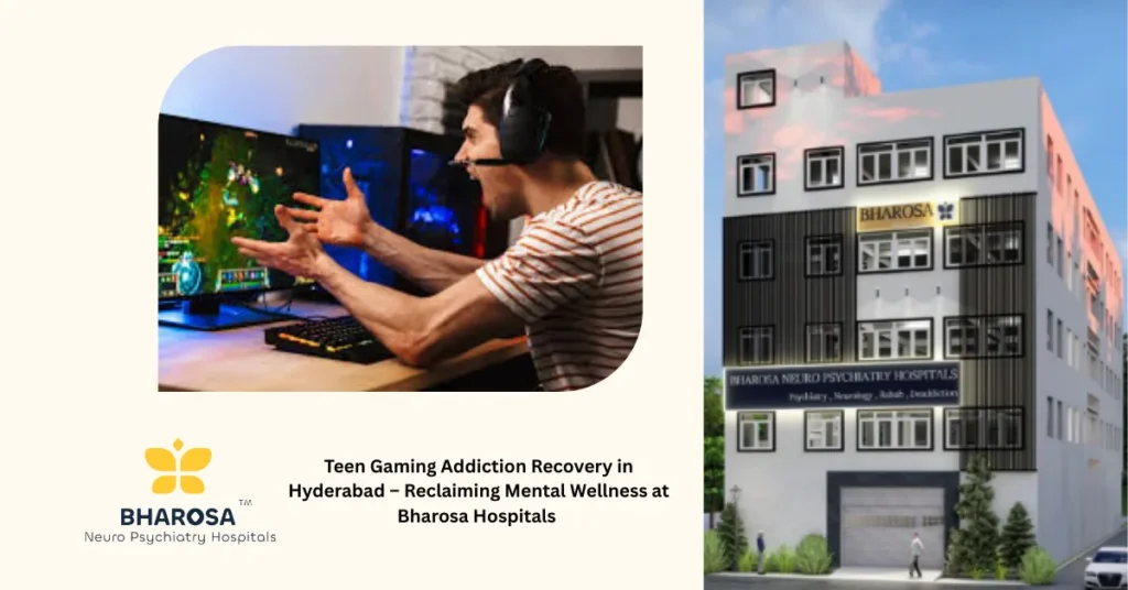 Counseling session for Teen Gaming Addiction Recovery in Hyderabad