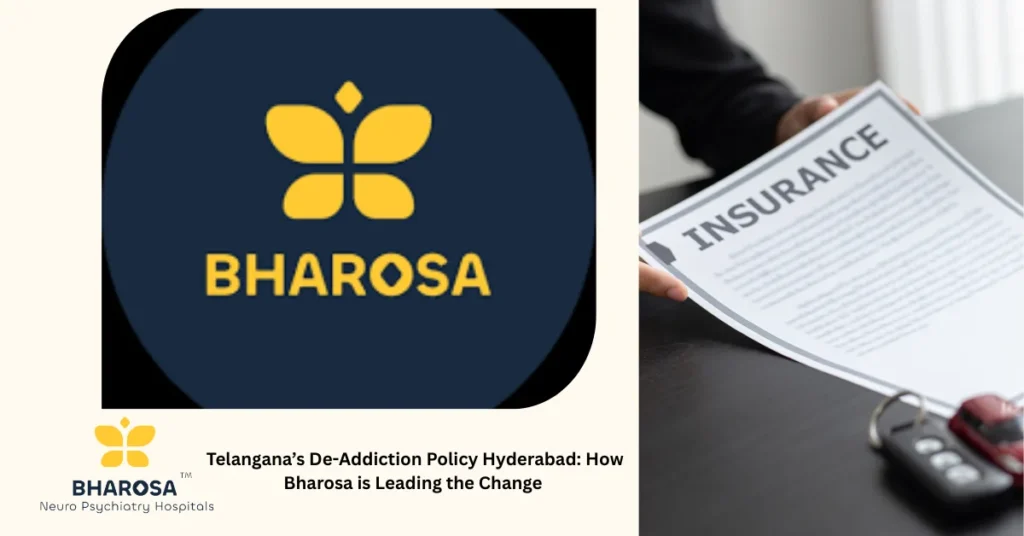 Telangana’s De-Addiction Policy Hyderabad: How Bharosa is Leading the Change 19 Psychiatrist at Bharosa Neuro-Psychiatry Hospitals discussing Telangana’s De-Addiction Policy Hyderabad with a patient
