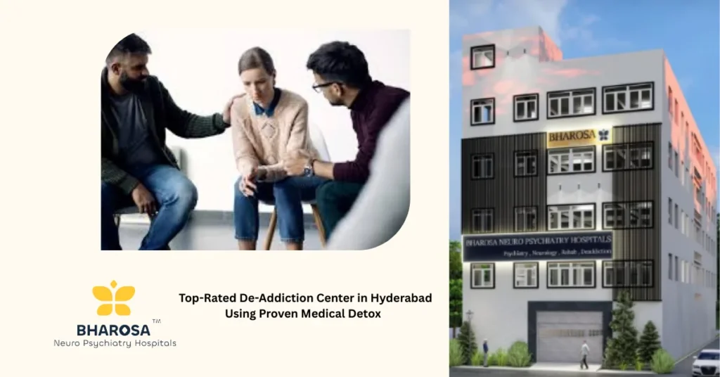 Top-Rated De-Addiction Center in Hyderabad Using Proven Medical Detox  5 compassionate psychiatrist session at Top-Rated De-Addiction Center in Hyderabad Using Proven Medical Detox