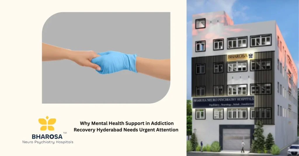 Psychiatric care session for Mental Health Support in Addiction Recovery Hyderabad